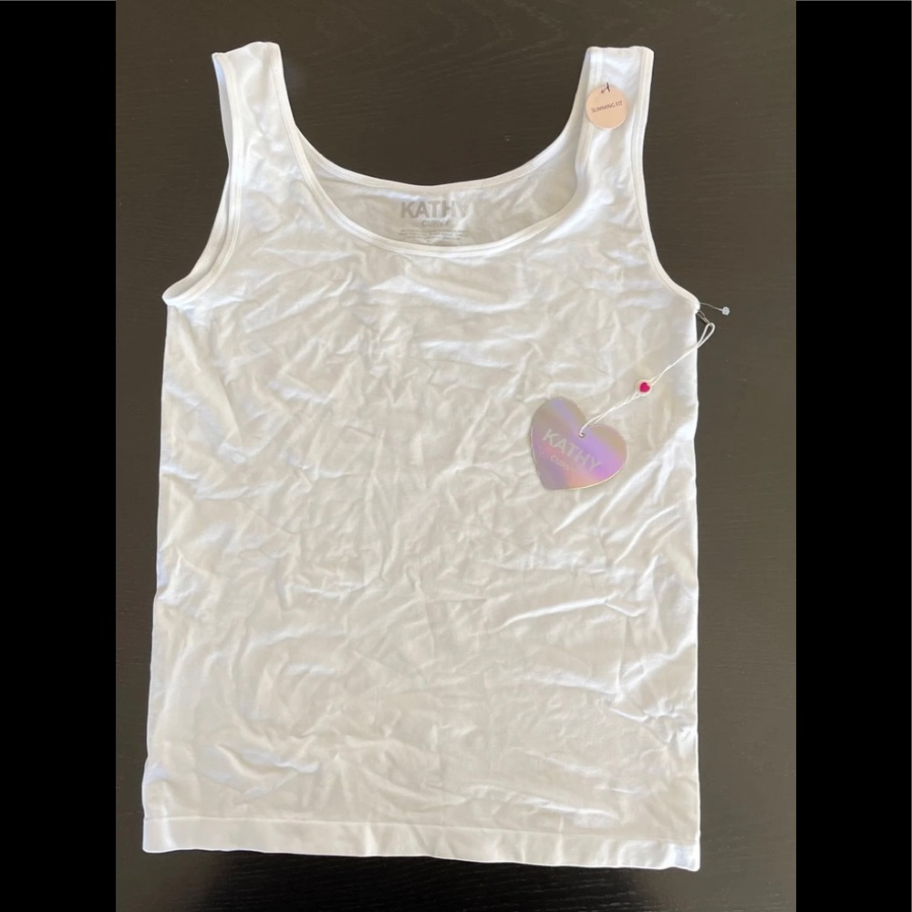 NWT - Kathy Curvy Tank Top.